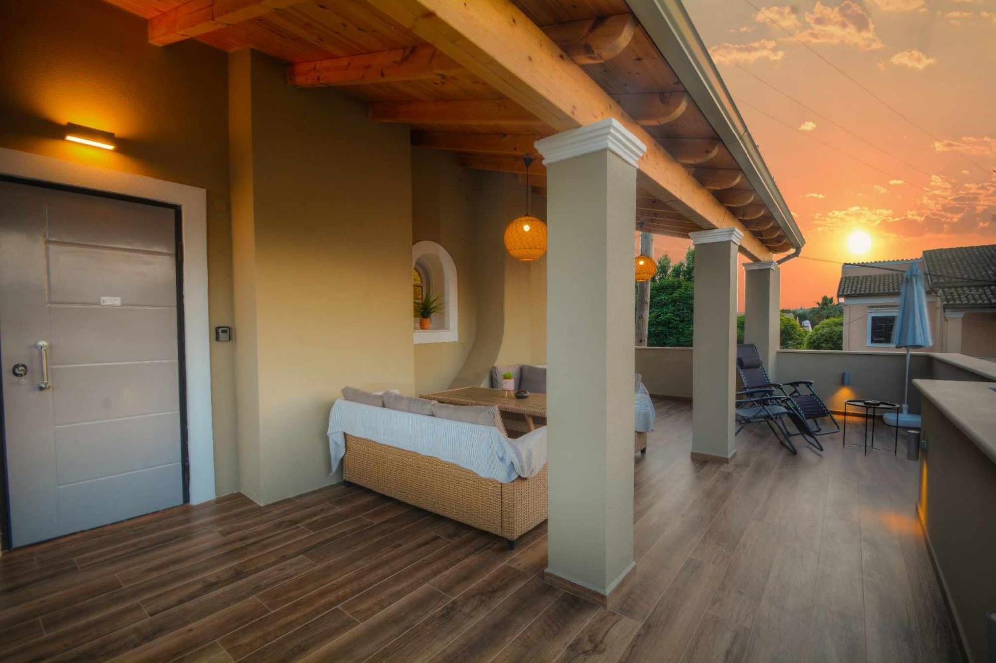Stratos House! Villa Alepou Bagian luar foto